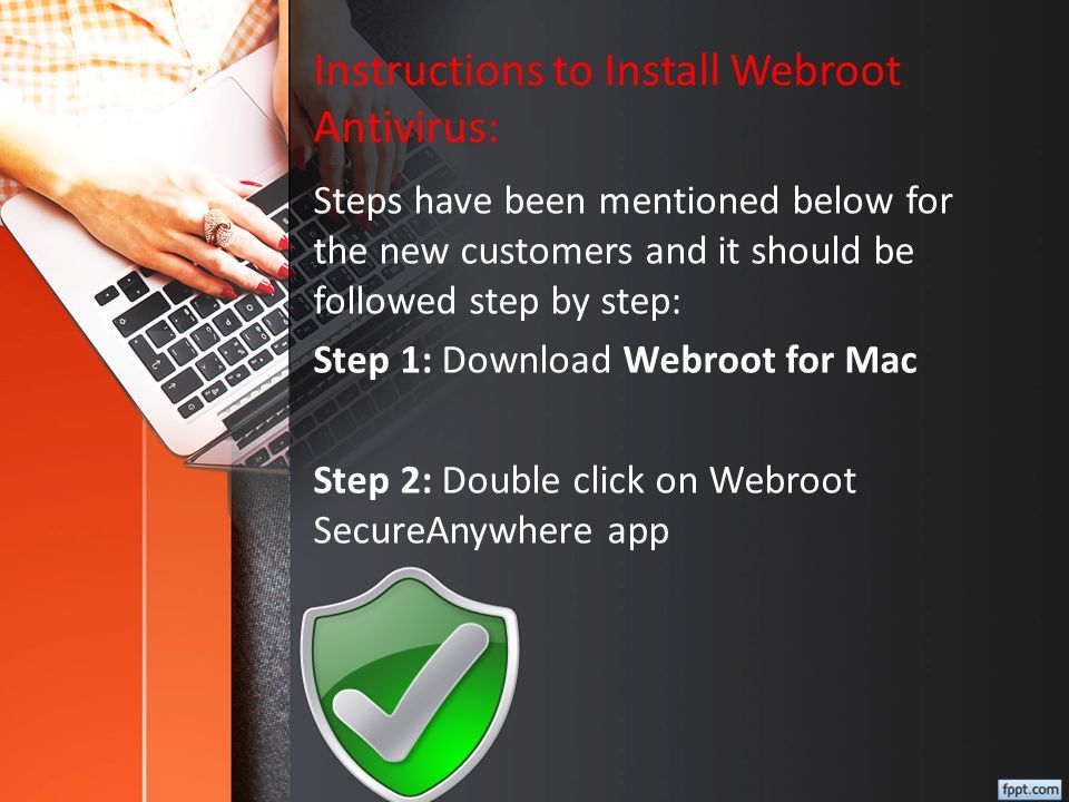 install webroot for mac